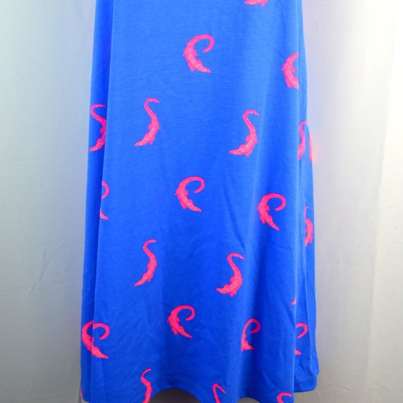 Lilly Pulitzer Melle Dress LAPIS BLUE CROC DRESS - Picture 3 of 8